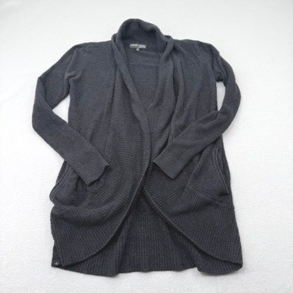 Barefoot Dreams Cardigan Women XS S CozyChic Lite Gray Cozy Lounge Travel Comfy